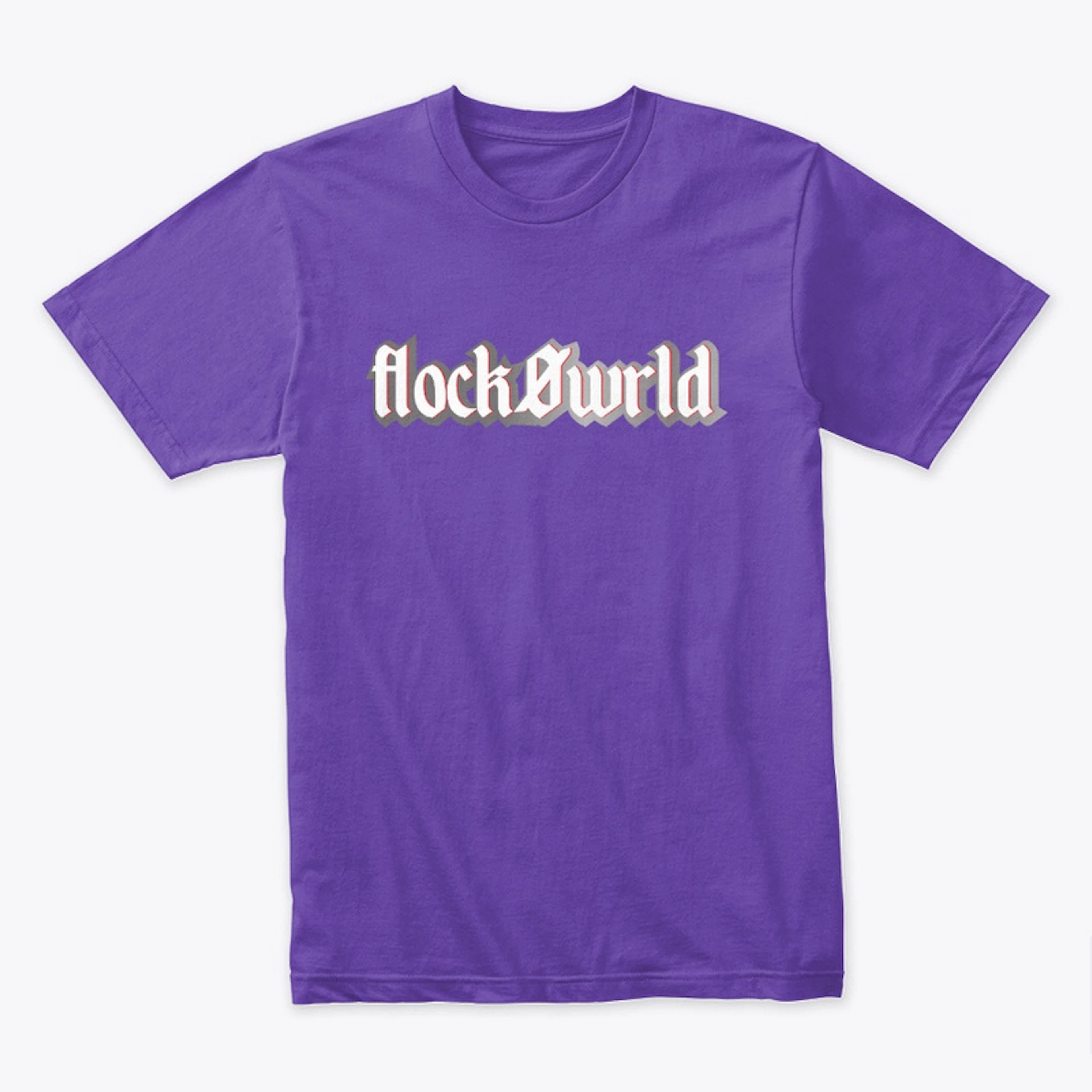FlockoWrld Premium Men's Purple T-shirt 