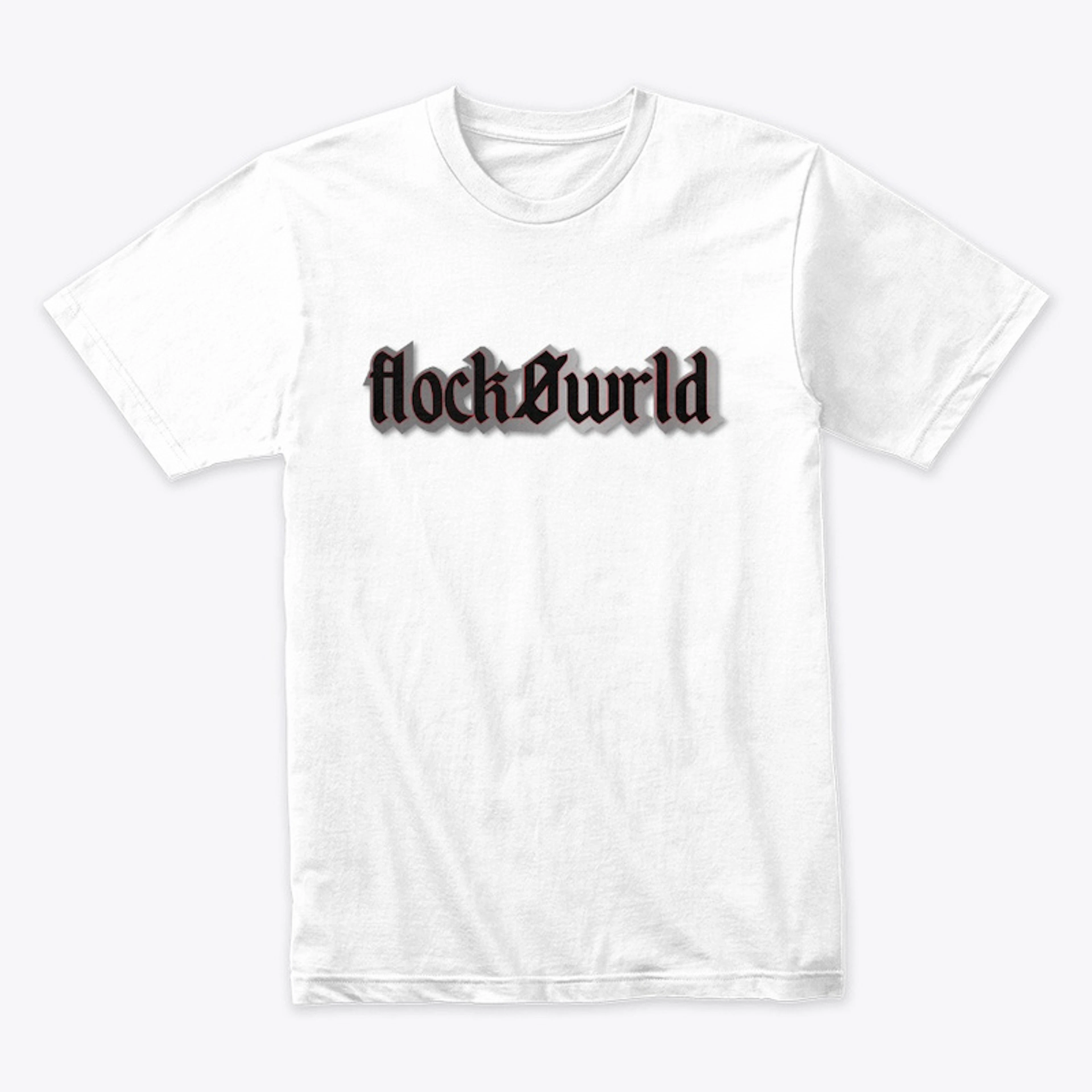 FlockoWrld Premium Men's White TShirt