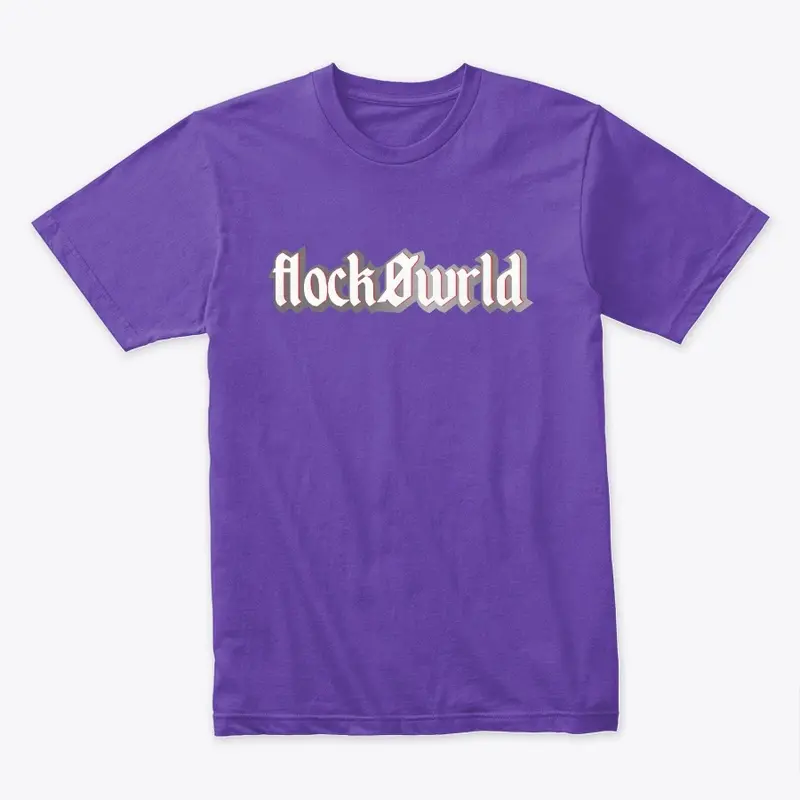 FlockoWrld Premium Men's Purple T-shirt 